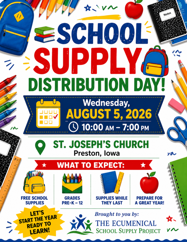 School Supply Distribution Day!