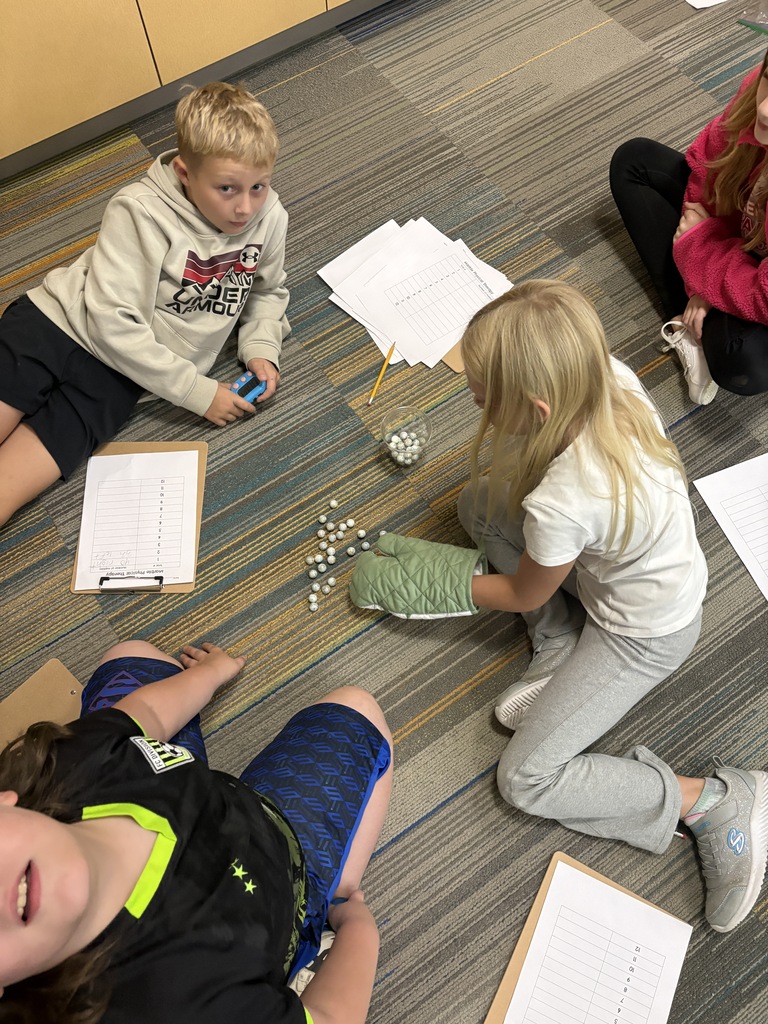 Students enjoying "Sip and Share" activities