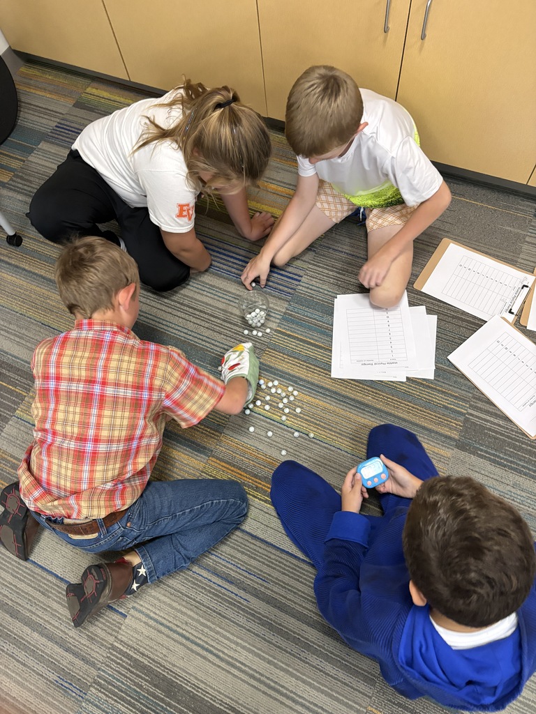Students enjoying "Sip and Share" activities