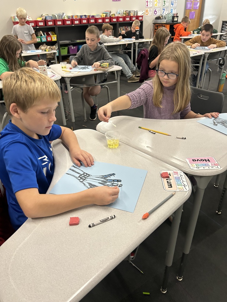 Our third graders have been learning all about the Skeletal System in ELA! On Friday, we explored the bones in our hands and created our very own “x-rays.” Check out our cool creations!