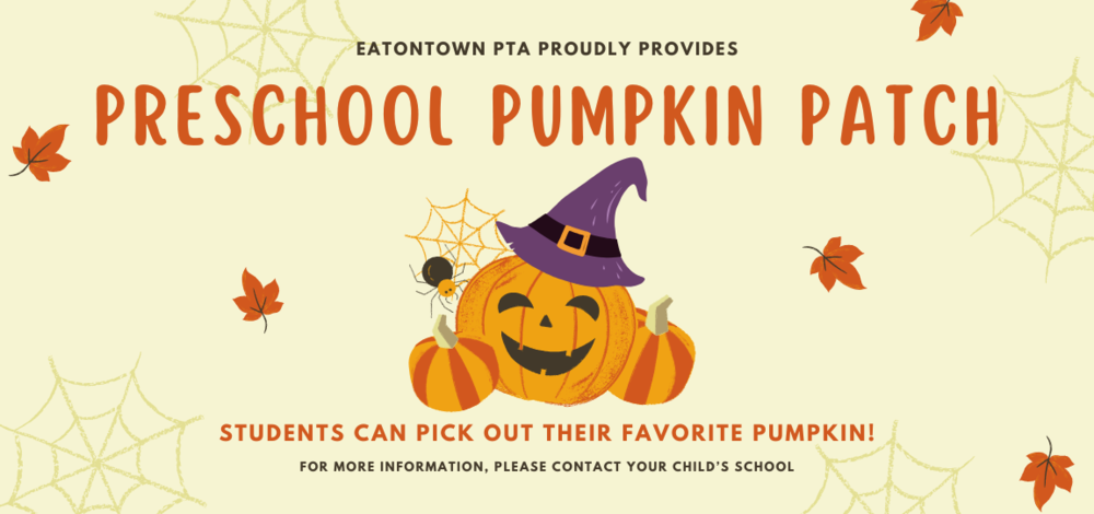 Preschool Pumpkin Patch