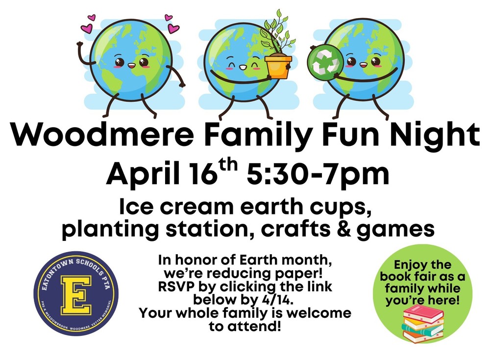 PTA Sponsored Family Fun Night 4/16/25