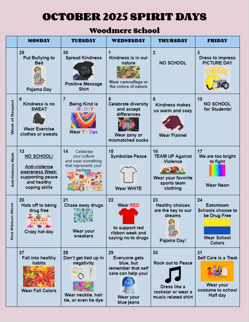 OCTOBER SPIRIT DAYS 