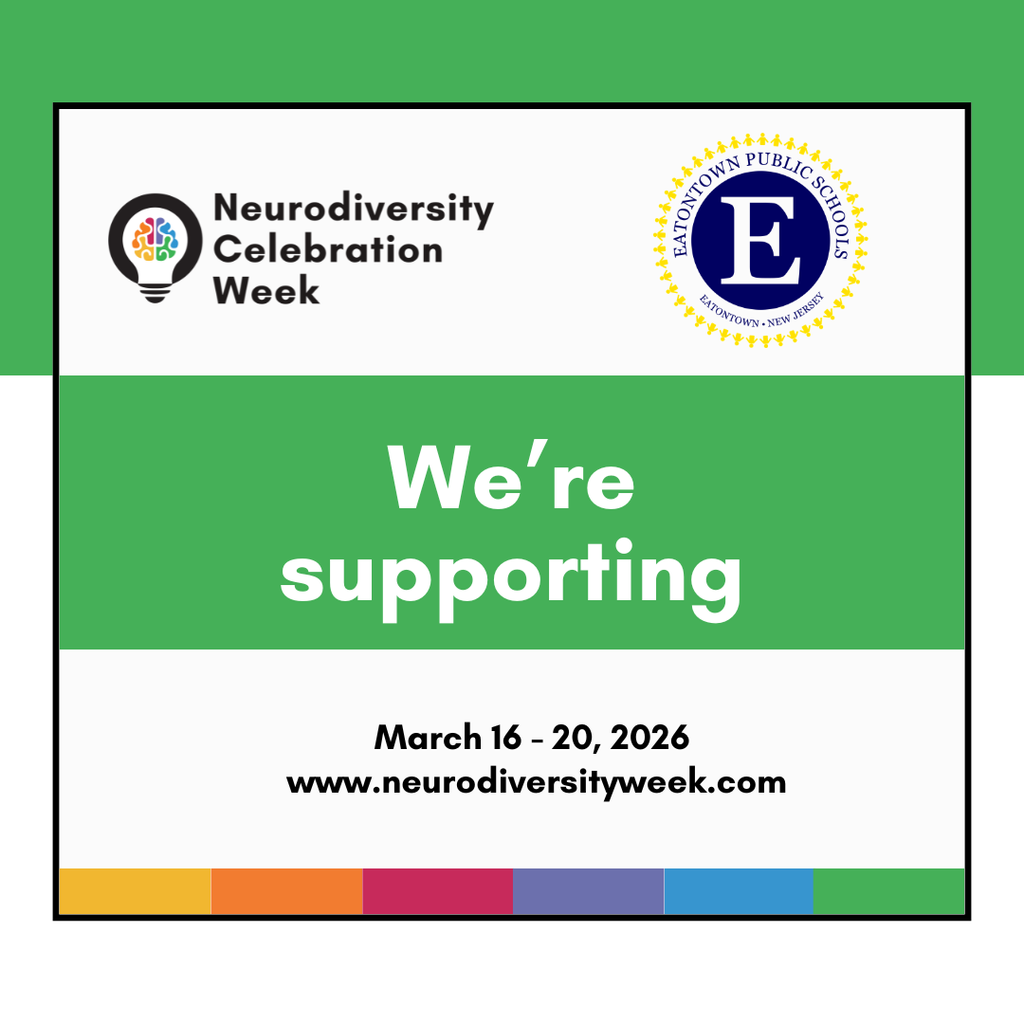 We're supporting Neurodiversity Celebration Week March 16 - 20, 2026. 