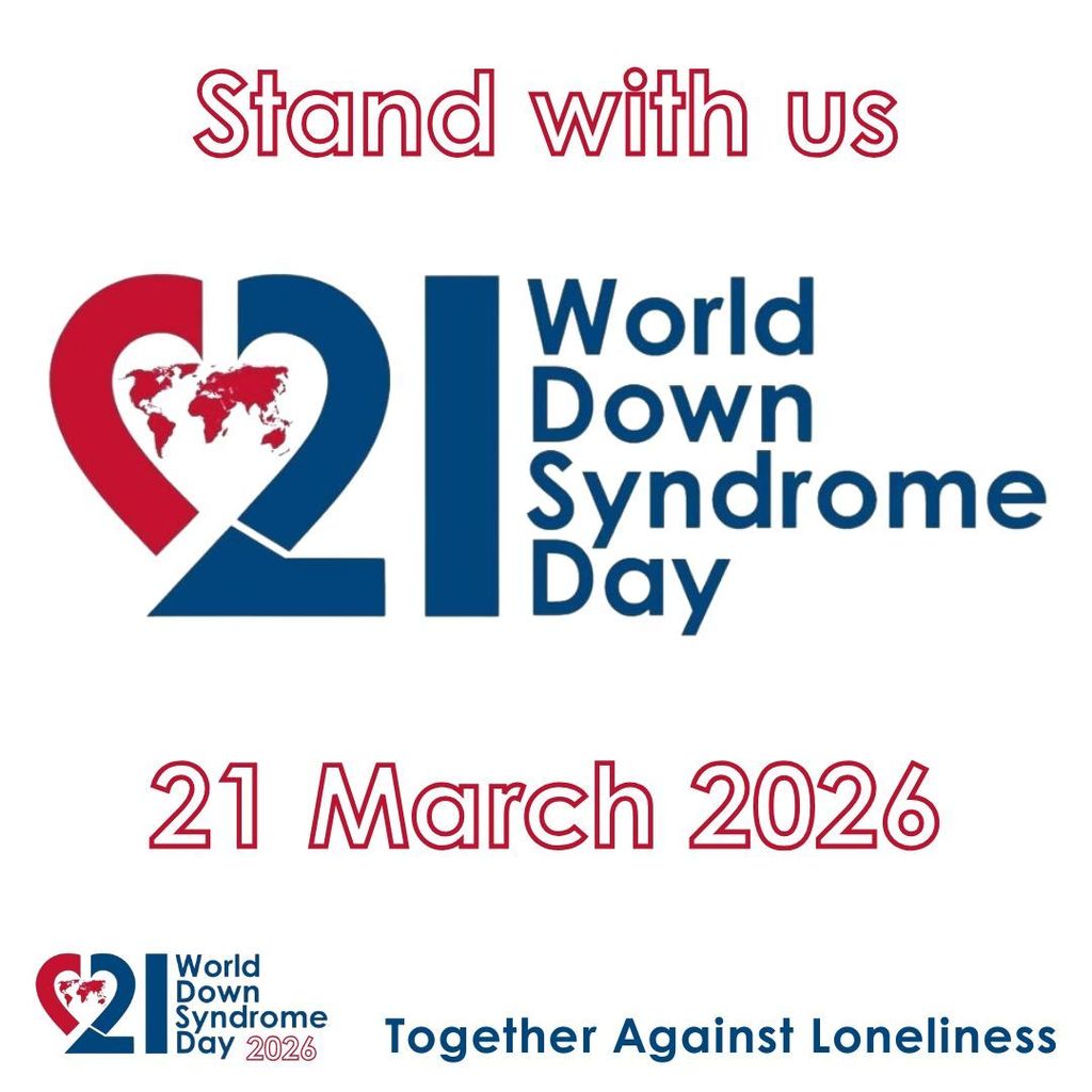 Stand with us 21 March 2026 World Down Syndrome Day Together Against Loneliness