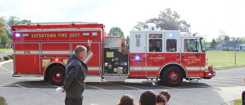 fire truck visit
