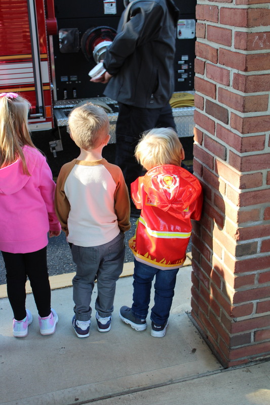 fire truck visit
