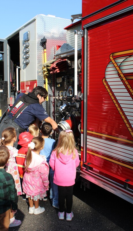 fire truck visit