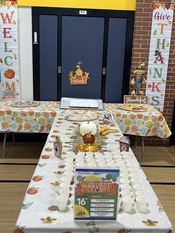 Memorial School Fall Harvest