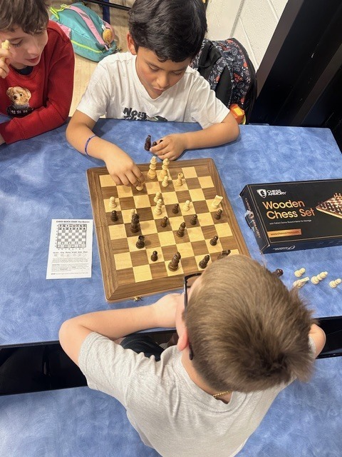 Students playing games