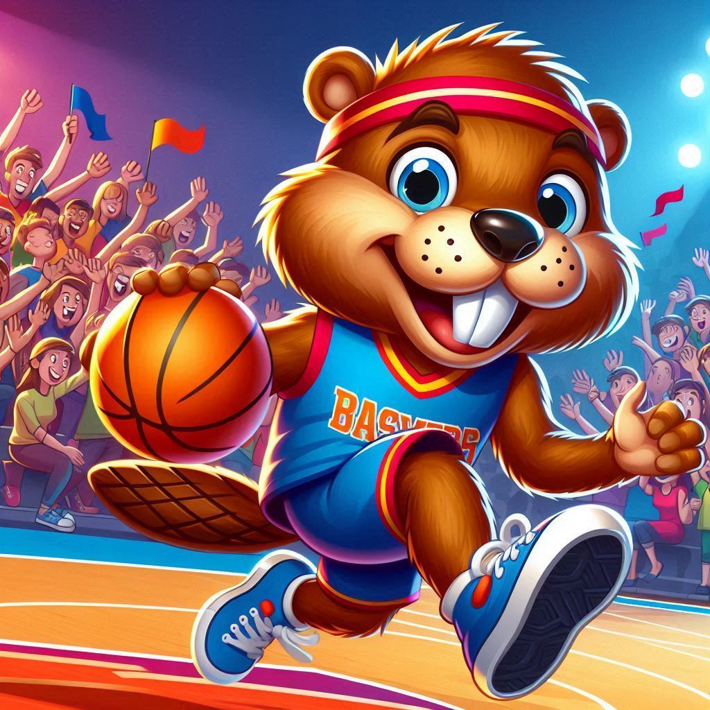 Beaver Basketball Player