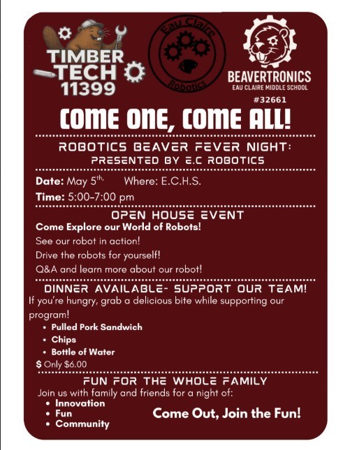 Robotics Flier