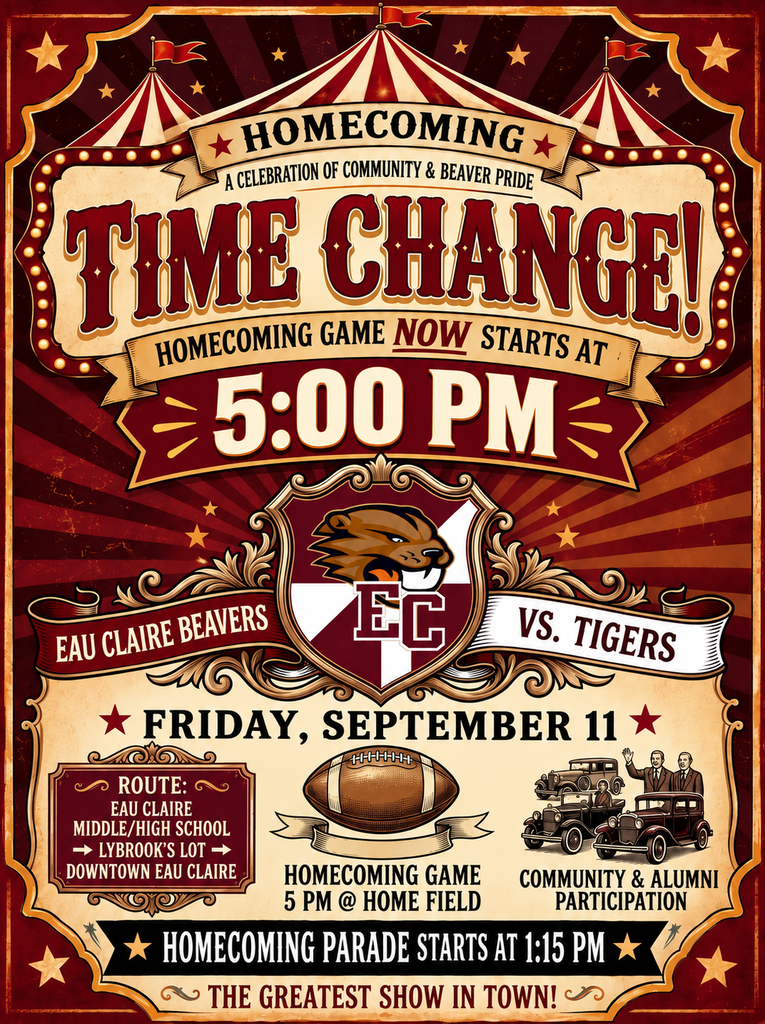 Game time change poster