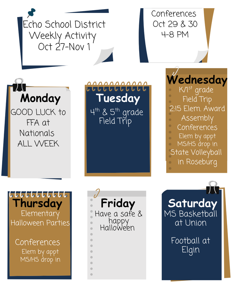2025 -26 Weekly Activity 