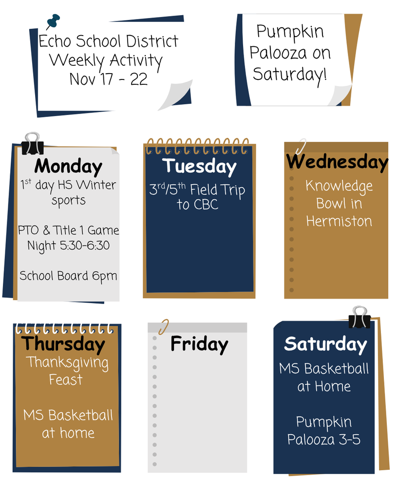 2025-26 Weekly Activity 