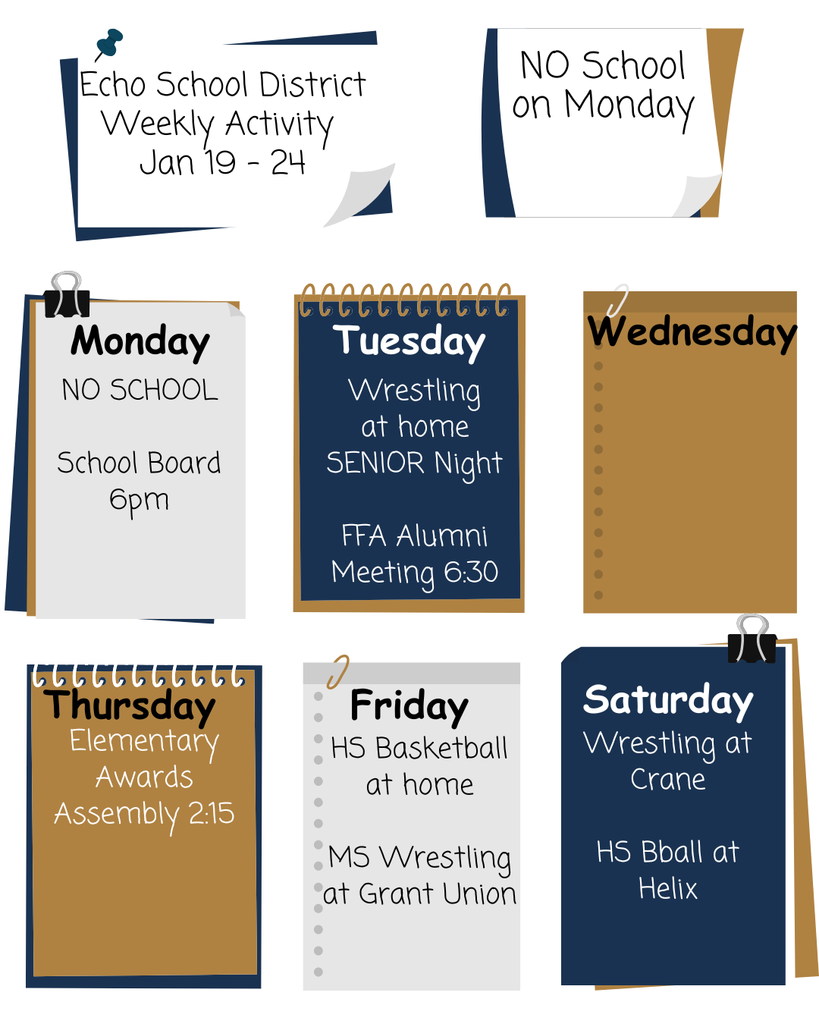 2025-26 Weekly Activity 