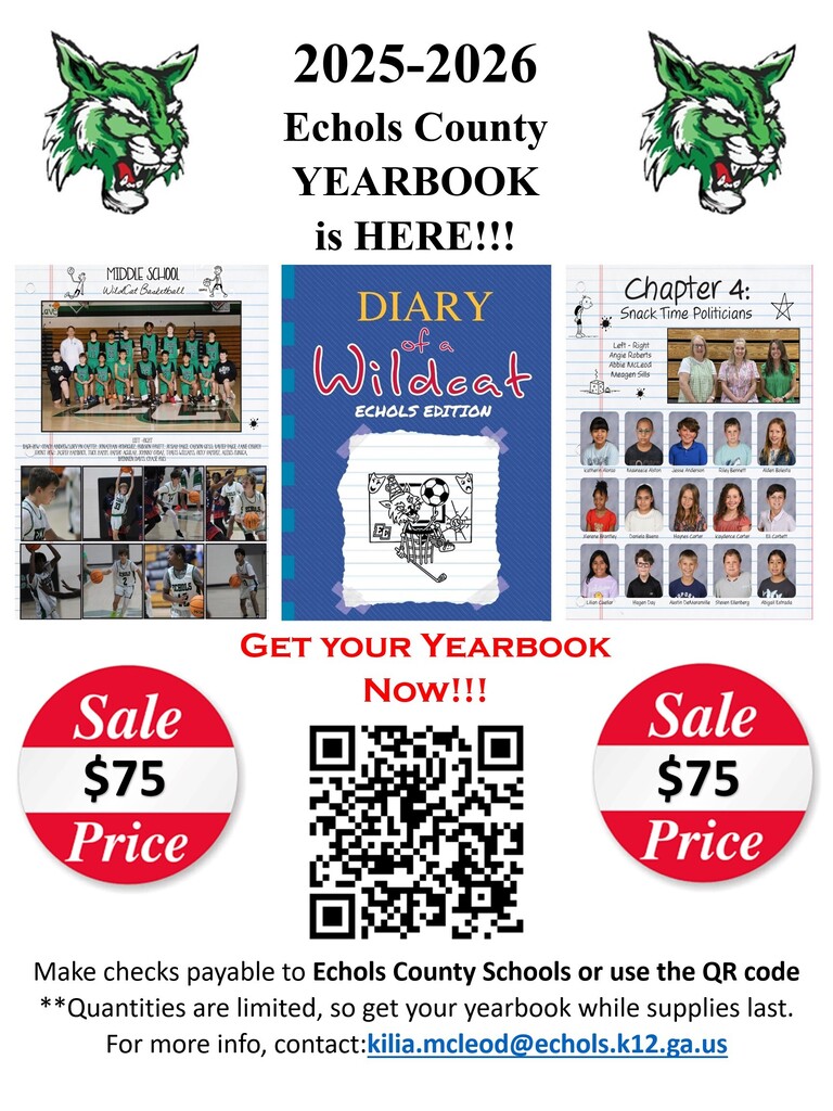 Flyer describing yearbook 