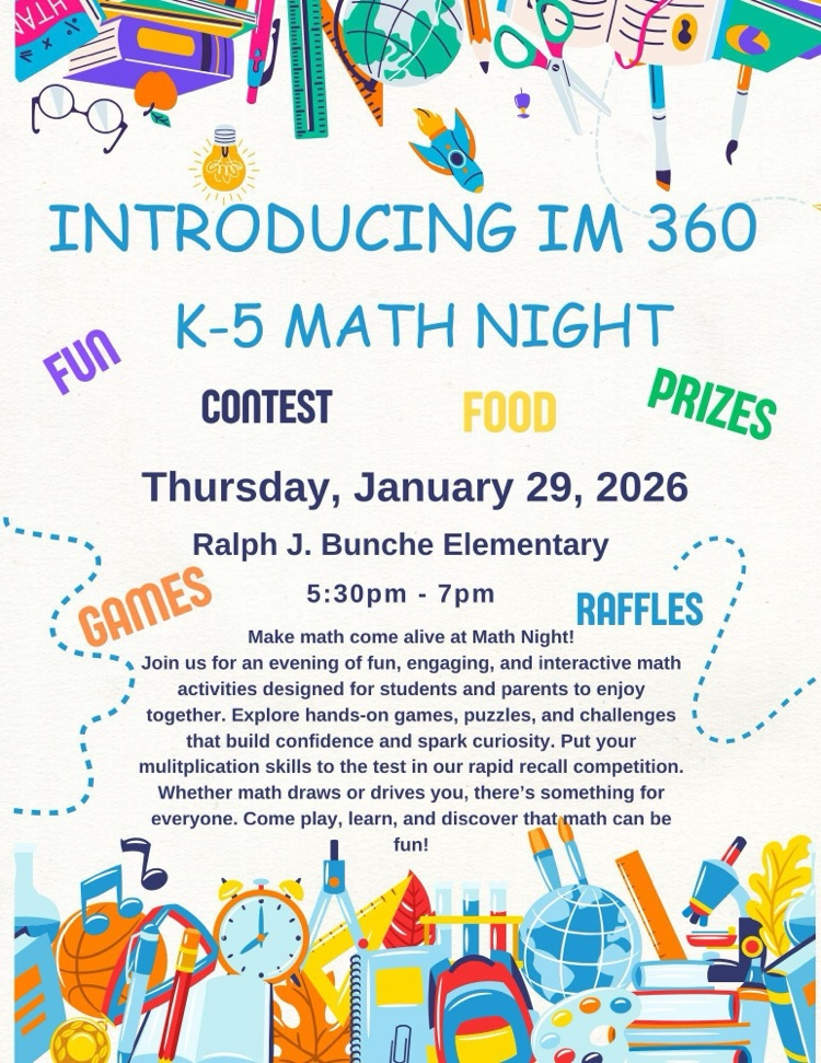math night flyer