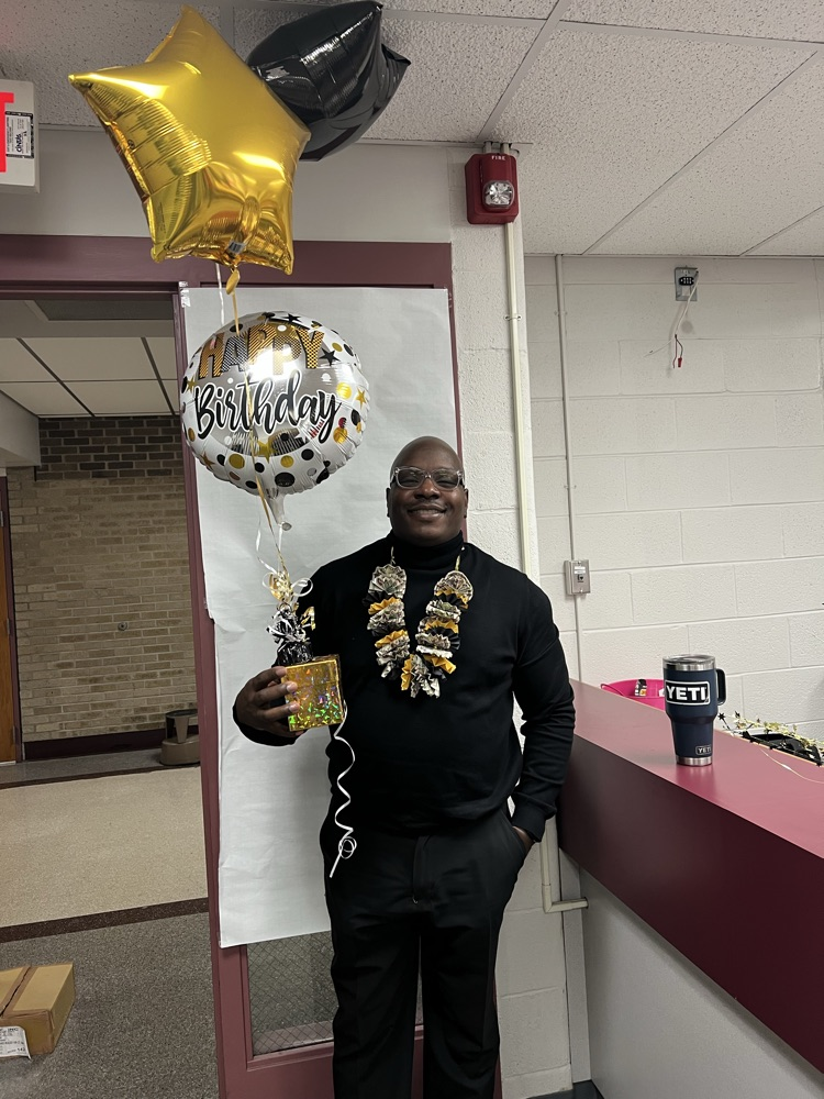 Today we surprised our Superintendent 