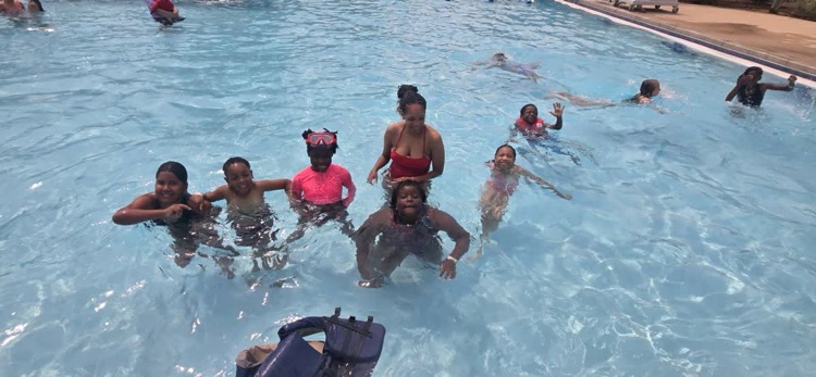 swimming