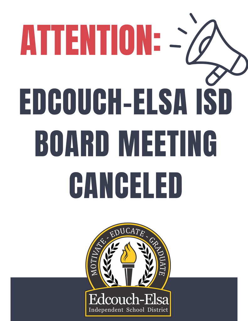 Board Meeting Canceled