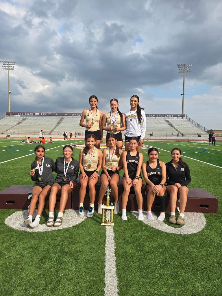 Congratulations to our Lady Jackets Donna ISD Earl Scott Relays Team Champions! 🏆 Hard earned and well deserved. Your dedication, teamwork, and determination truly paid off.  So proud of you all!