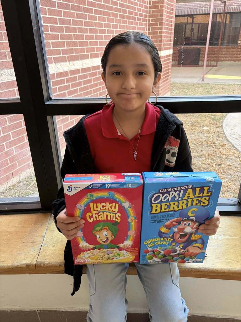 Friday is the last day of our Love Stacks Up Cereal donation initiative! 🥣  All donated cereal boxes will be used to create a school wide domino train, before being donated to our local food bank!