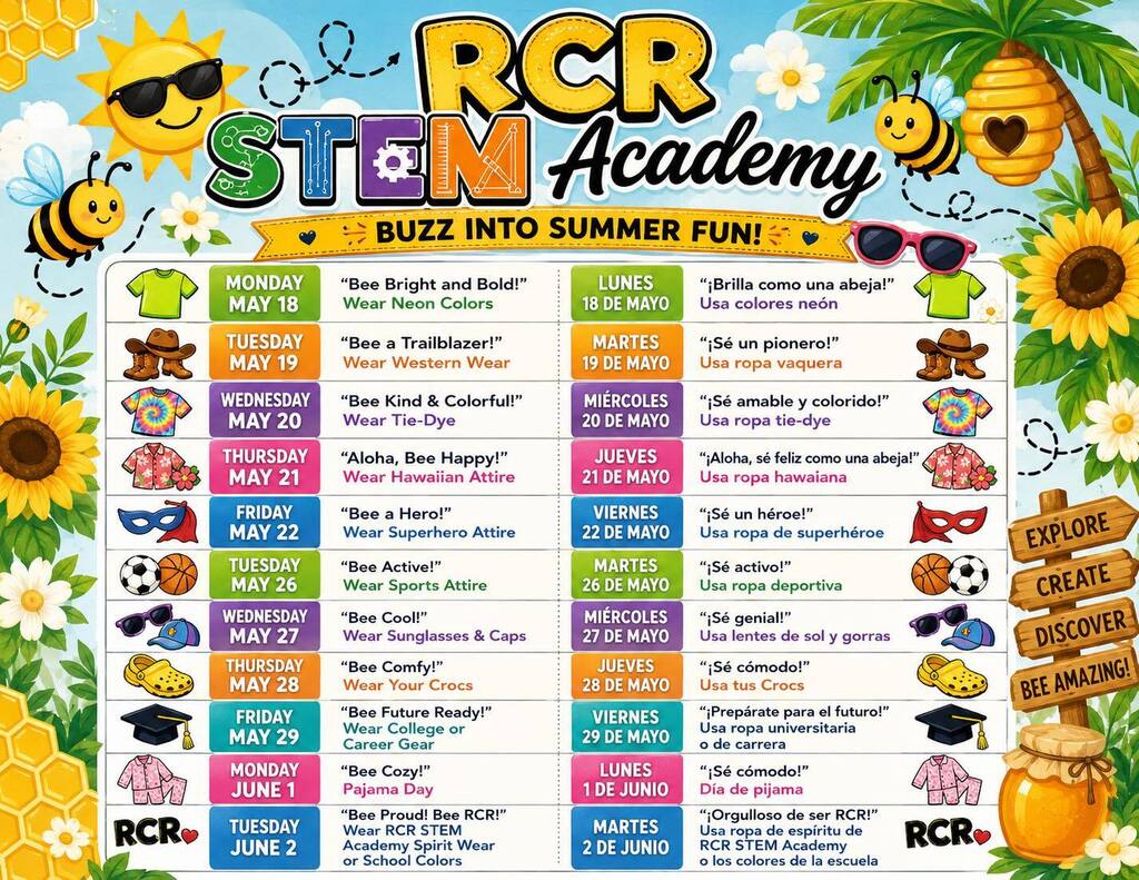 πβοΈ RCR STEM Academy is ready to Buzz Into Summer Fun! βοΈπ