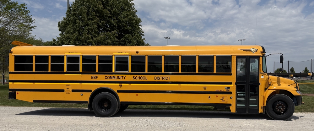 EBF Community School District School Bus 
