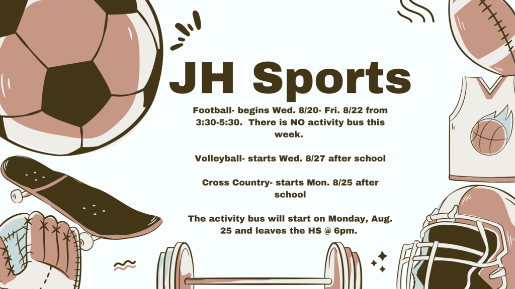JH Sports Start Dates