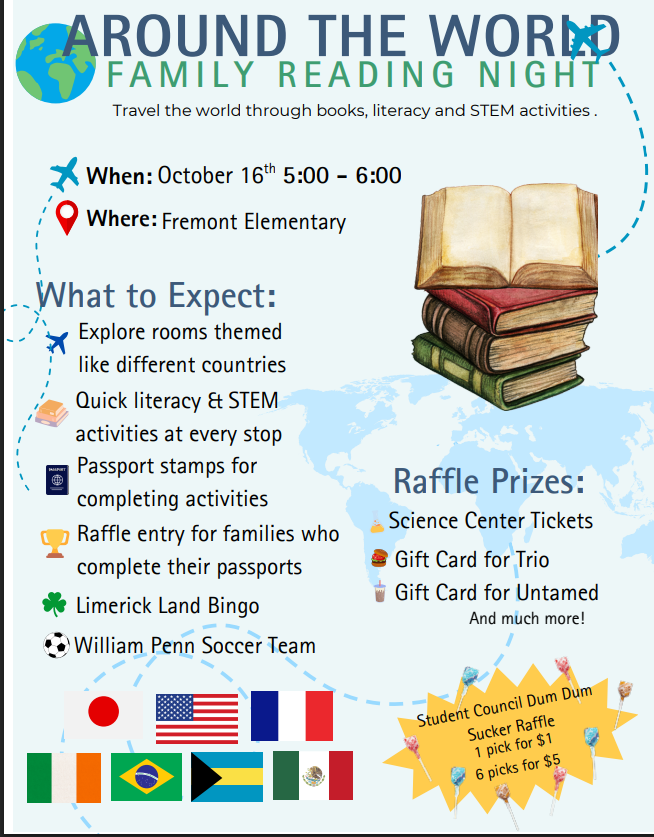 Fremont Family Reading Night