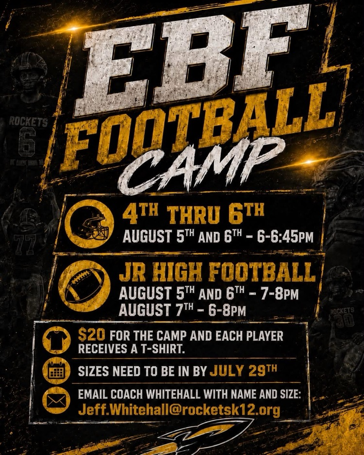 Football Camp flyer