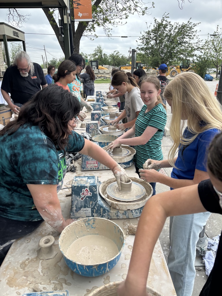 Middle School hard at work