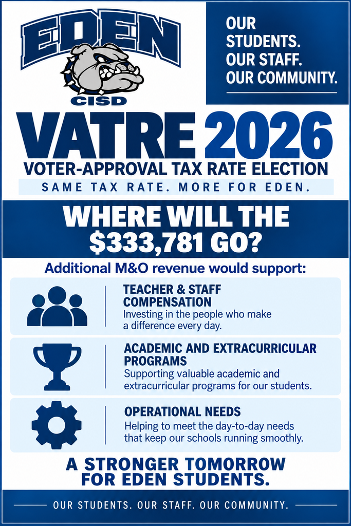 Flyer describing where the money is intended to go.