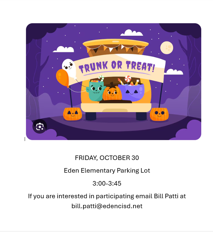 trunk or treat