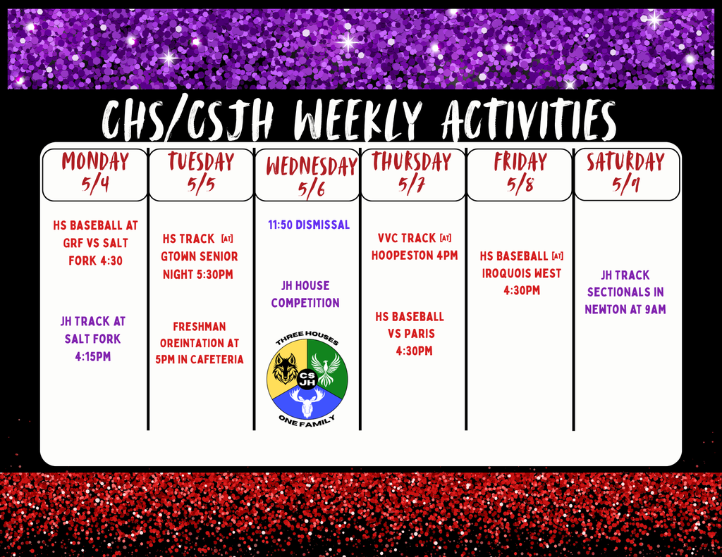 CHS/CJHS Weekly