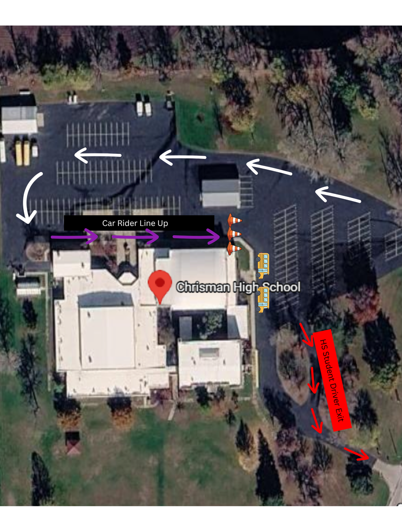 car rider map