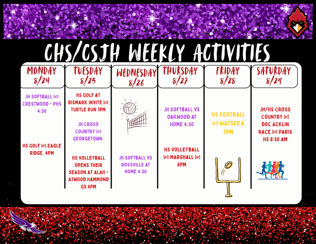Weekly Activities