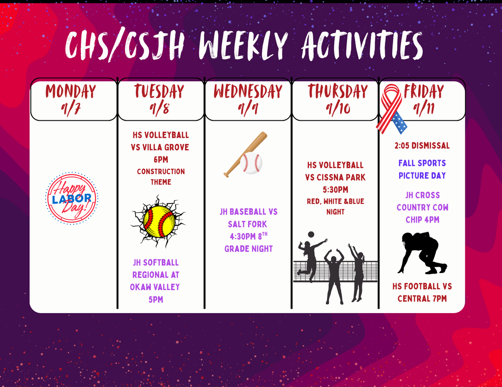 Weekly Activities