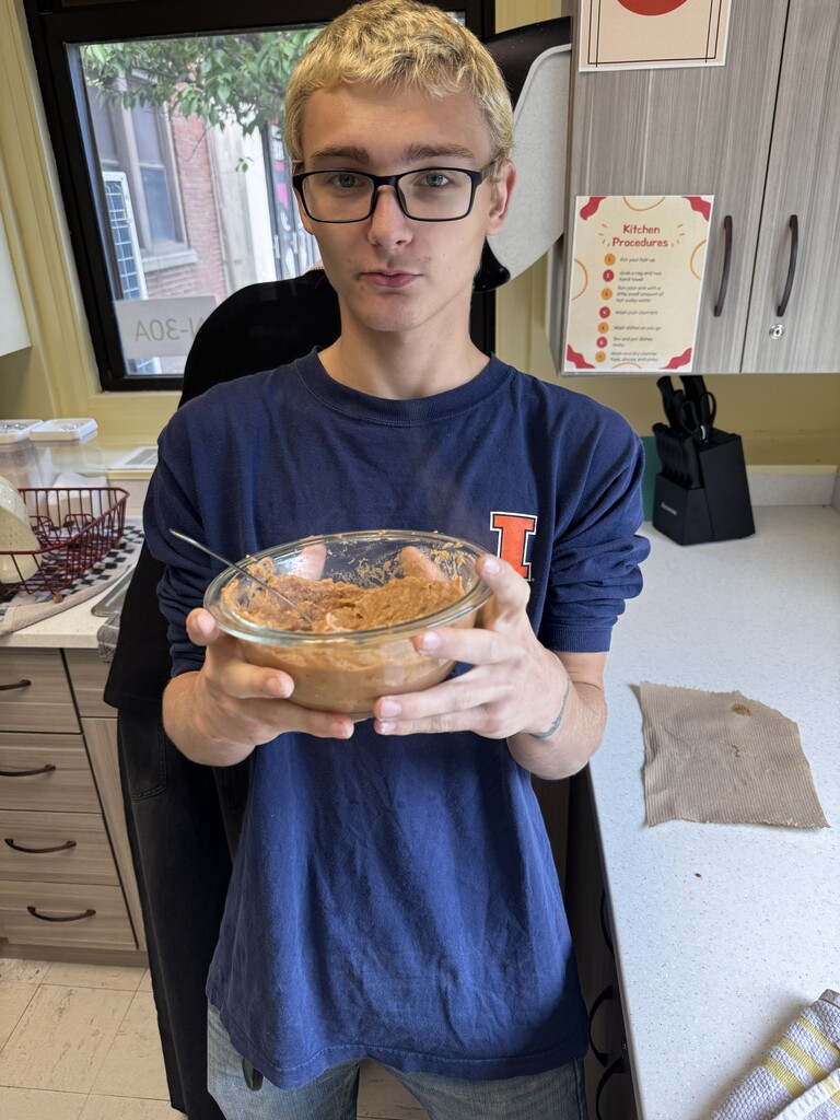 Student cooking