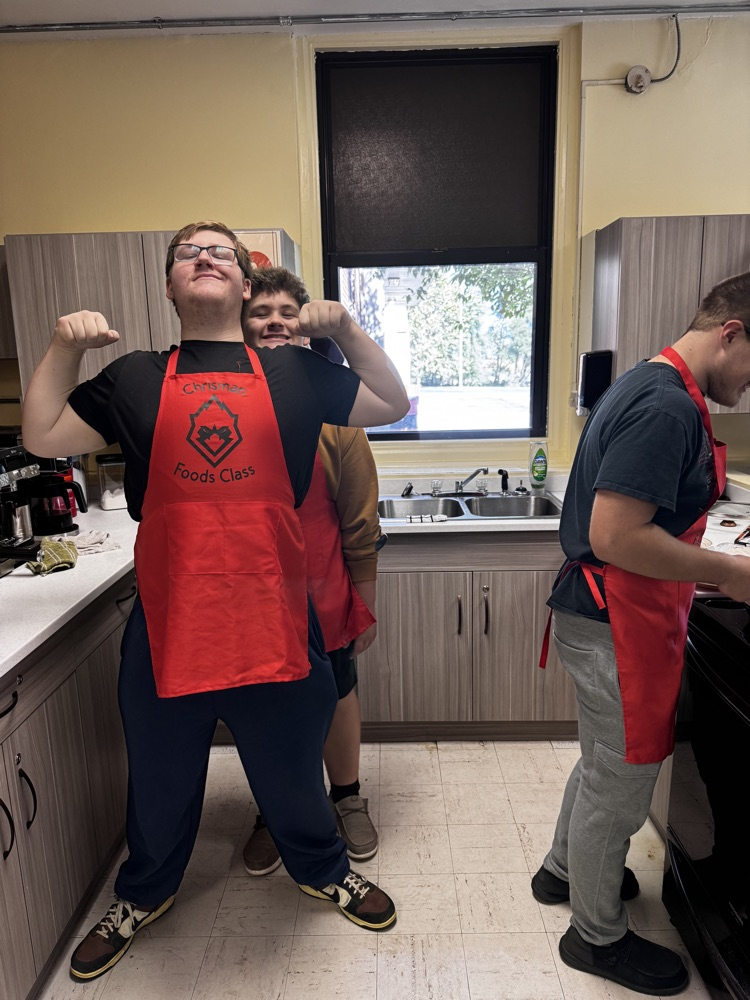 students cooking
