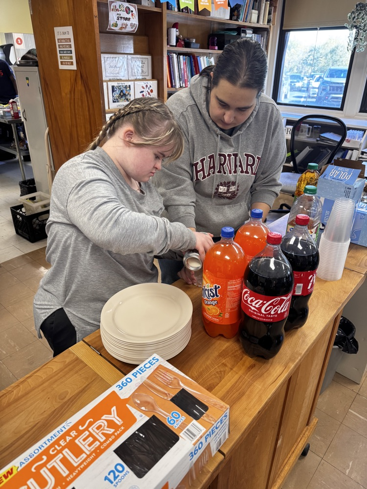 students cooking