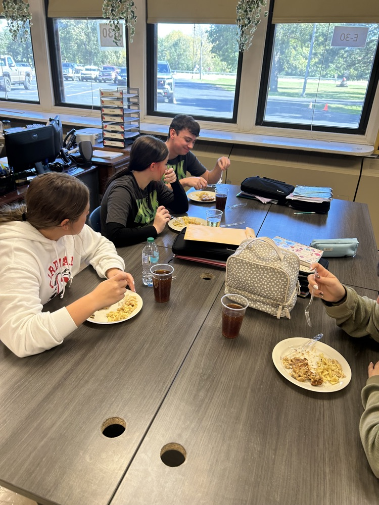 enjoying food