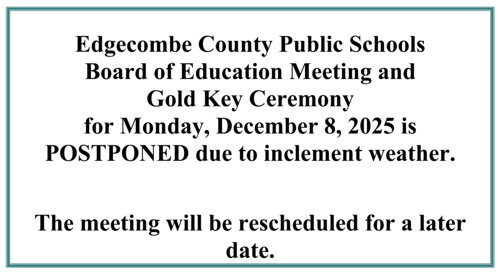 Board Meeting Postponed