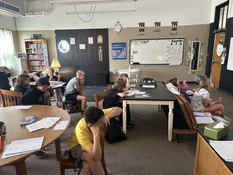 Students in Escape Room