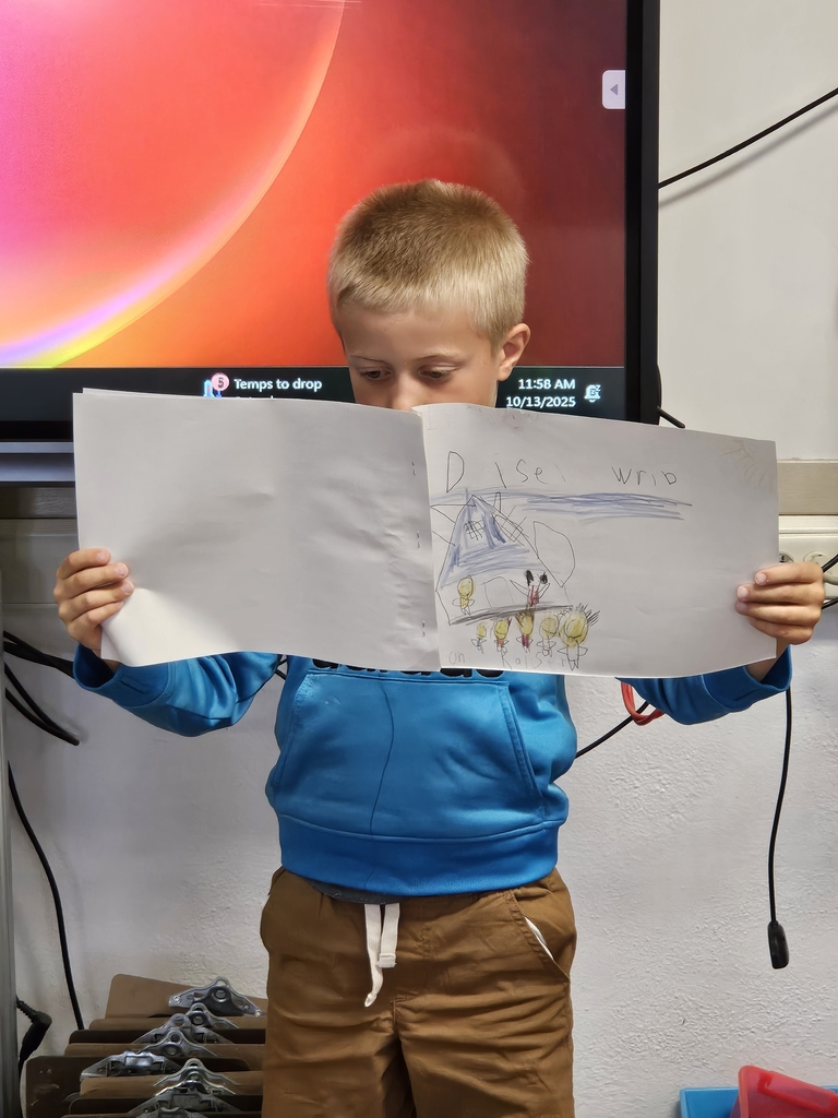a boy reading a book