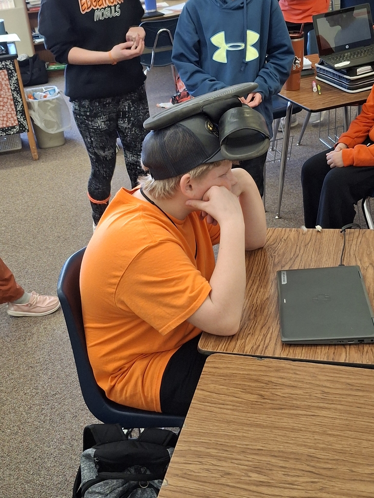 Mr. Tussing's Mogul Matrix class got to experience a tiny fraction of what a sit-in protest was like during the Civil Rights Movement. Students had to try to stay in their chairs without moving or reacting as their classmates tried to make them laugh or react. 
