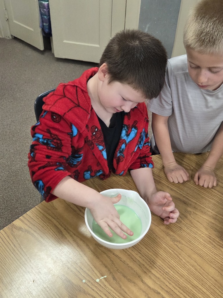 2 boys with oobleck