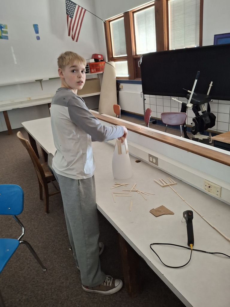 The students in Mr. Tussing's 6th & 8th grade history classes are making skits! The 6th graders' are about reincarnation and Ancient India. The 8th graders' are telling the story of Tecumseh and his confederacy. Stay tuned for their presentations next week!