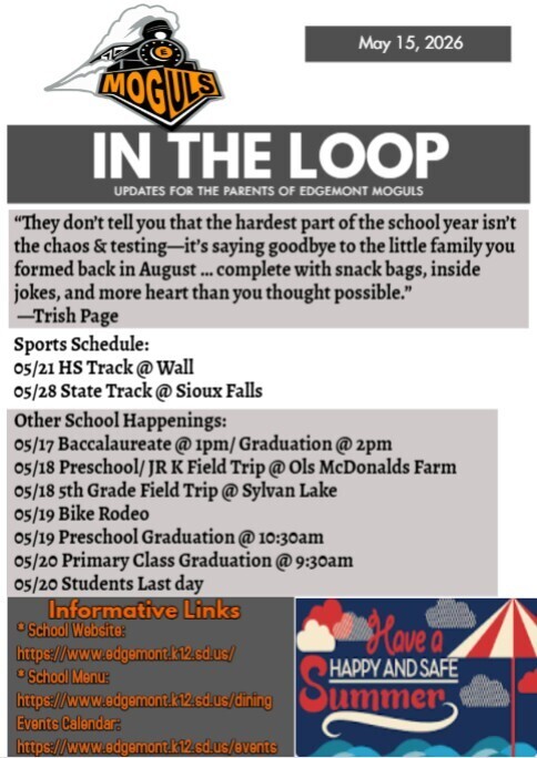 Weekly Newsletter